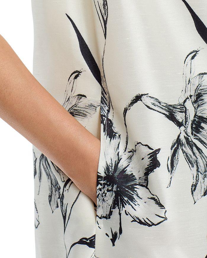 Caroline Rose Floral Print Shift Dress