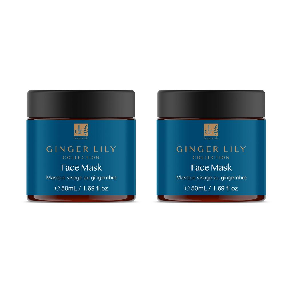 Dr. Botanicals Gingerlily Mask 50ml Twin Value Savings Pack