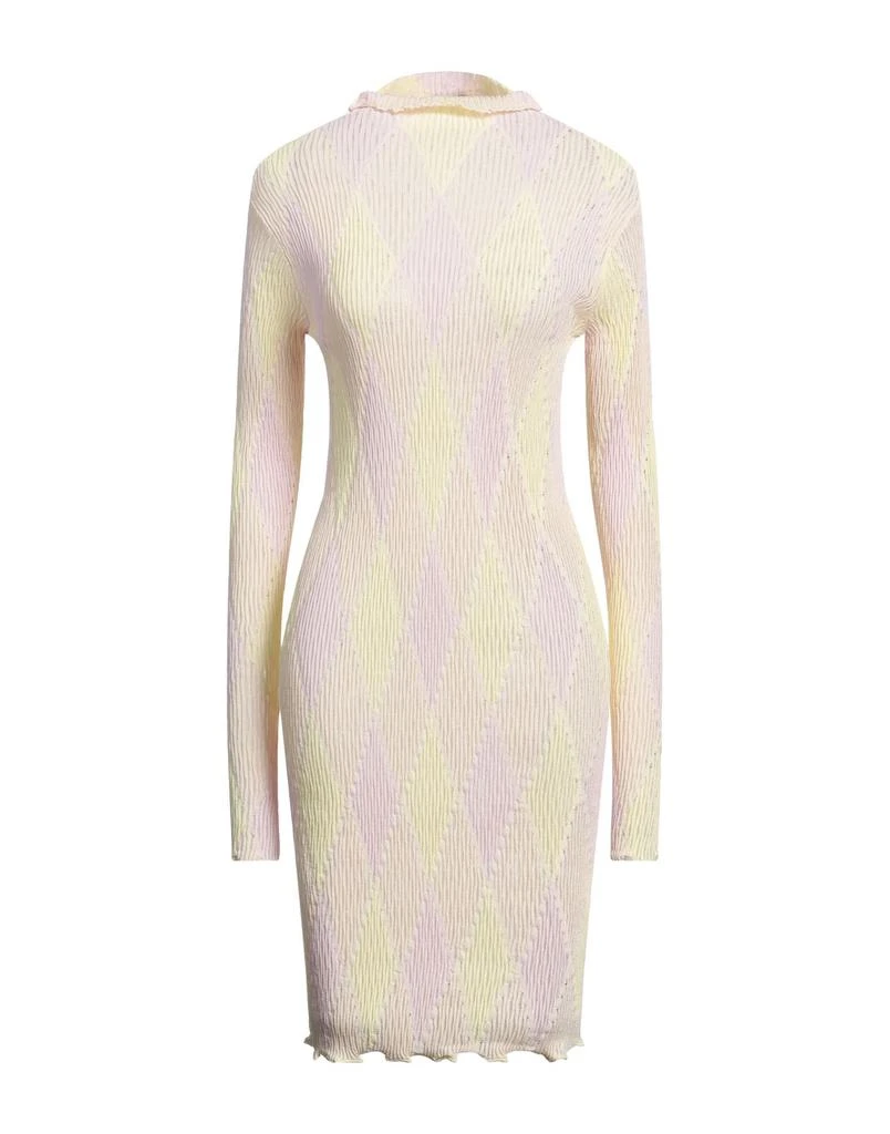 knee length dresses for ladies BURBERRY White Multicolor Size US 4 Midi Dress