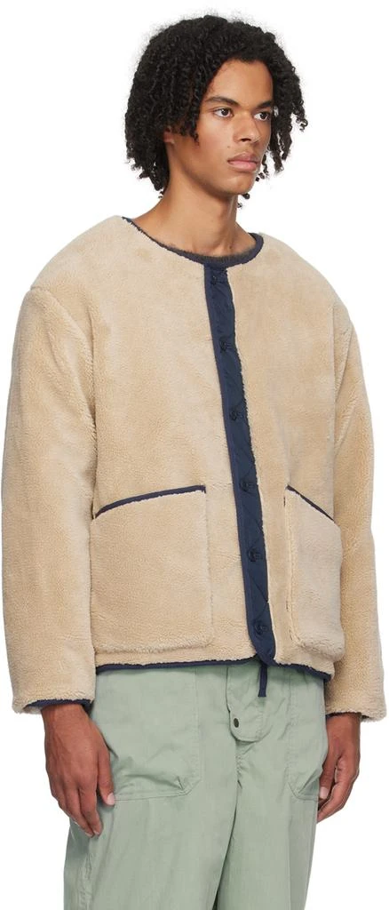 Taion Navy Zip Reversible Down Jacket 4