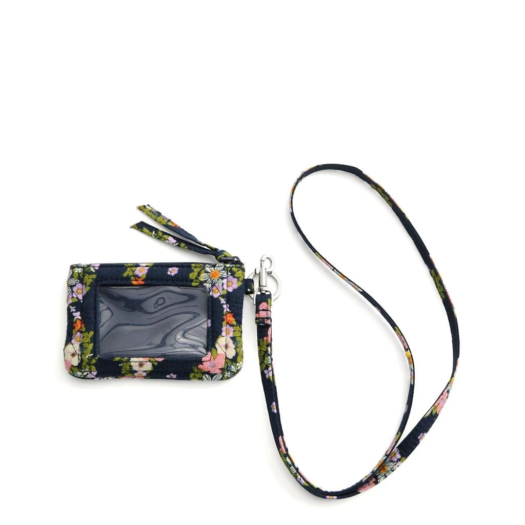 Vera Bradley Outlet Cotton Zip ID Lanyard 1