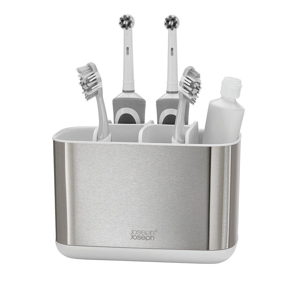 Joseph Joseph EasyStore™ Steel Large Toothbrush Holder 3