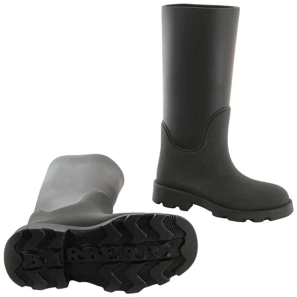 Burberry Rubber Marsh Calf-Length Rain Boots