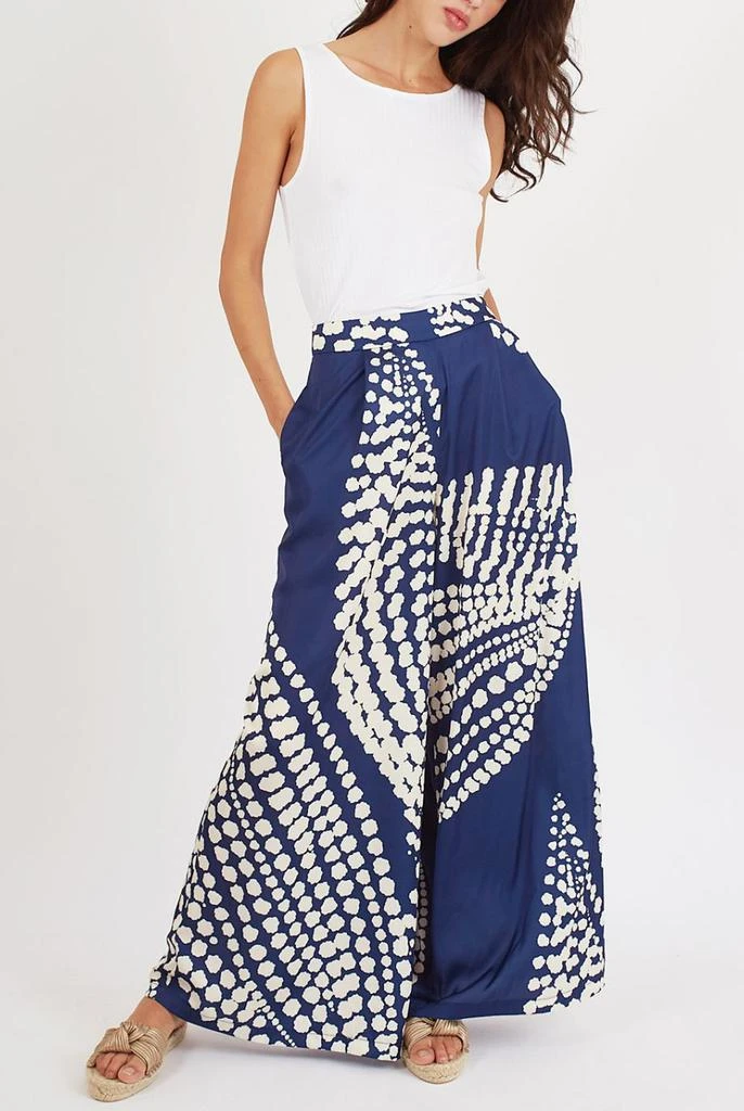 Traffic People The odes evie trousers in blue 5