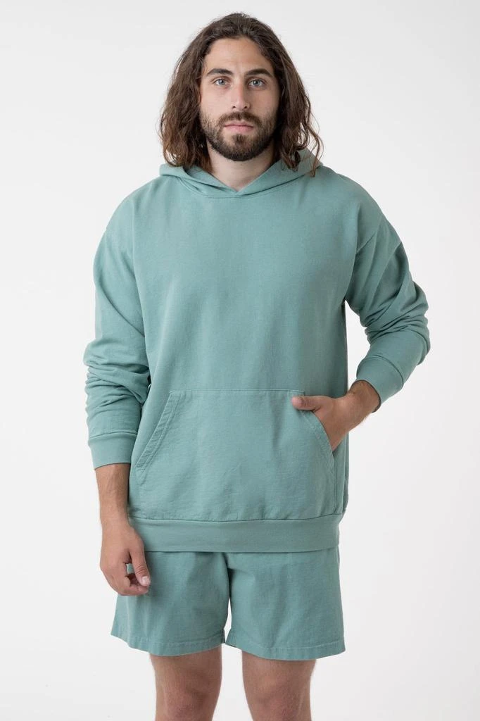 Los Angeles Apparel MWT09GD - Long Sleeve Garment Dye French Terry Pullover Hoodie 15