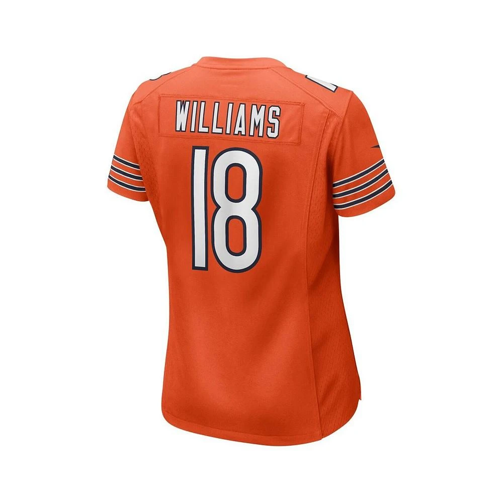 Fanatics Women's Caleb Williams Orange Chicago Bears Alternate 2024 NFL Draft Game Jersey 3