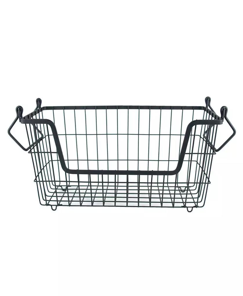 Design Imports Metal Basket Rectangle Small