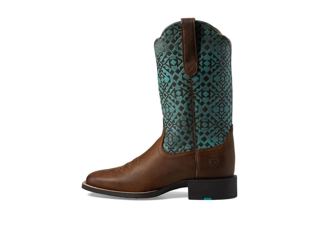 Ariat Round Up Wide Square Toe Western Boots 4