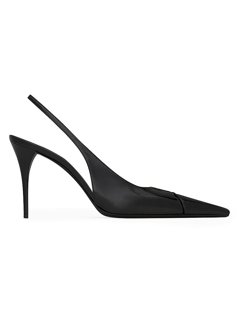 Yves Saint Laurent Babylone Breteuil Slingback Pumps - High