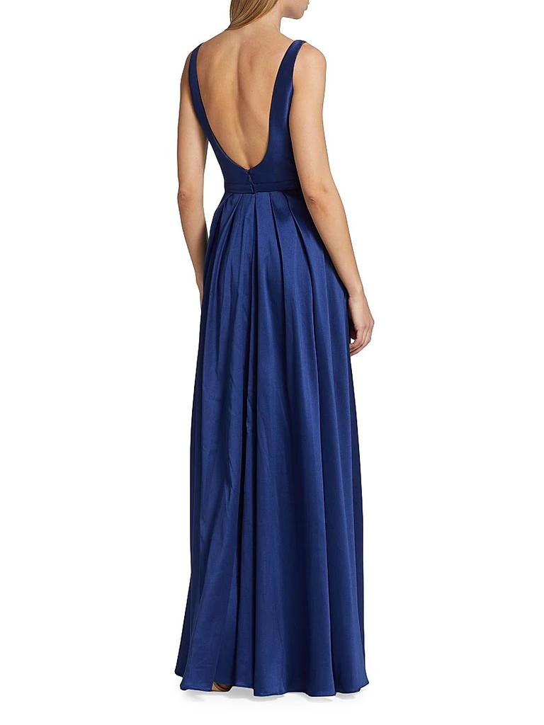 Vera Wang Bride Satin Sleeveless Gown 5