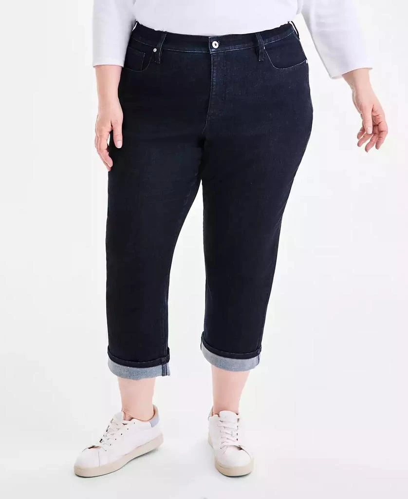Style & Co Women's Mid-Rise Curvy Capri Jeans, 2P-28W, Exclusively at Macy's 4