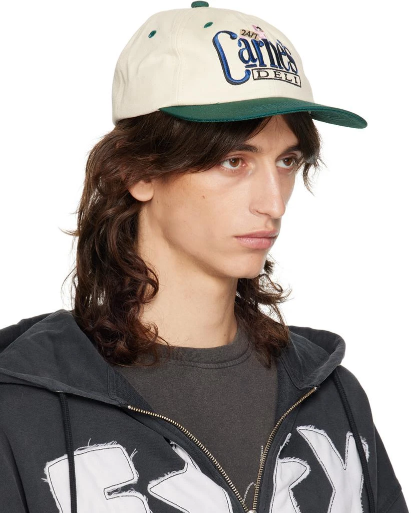 Carne Bollente Off-White & Green 'Carne Deli 24/7' Cap 2