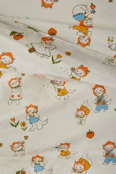 Urban Outfitters Strawberry Cat Core Duvet Set 3