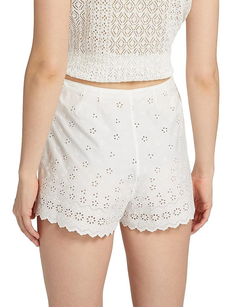 DÔEN Arbre Cotton Eyelet Shorts 5
