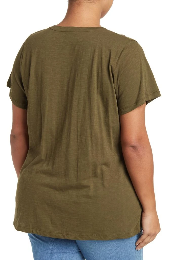 Madewell Whisper Cotton V-Neck T-Shirt 2