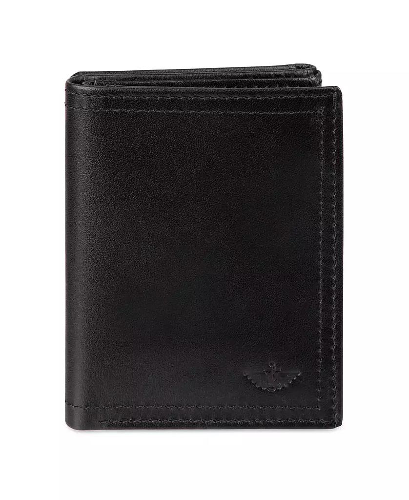 Dockers Men's RFID Z-Fold Leather Trifold Wallet