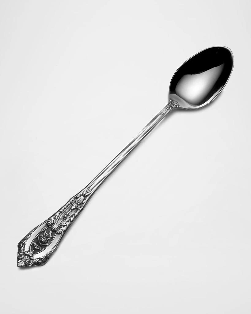 Wallace Silversmiths Rose Point Infant Feeding Spoon 1