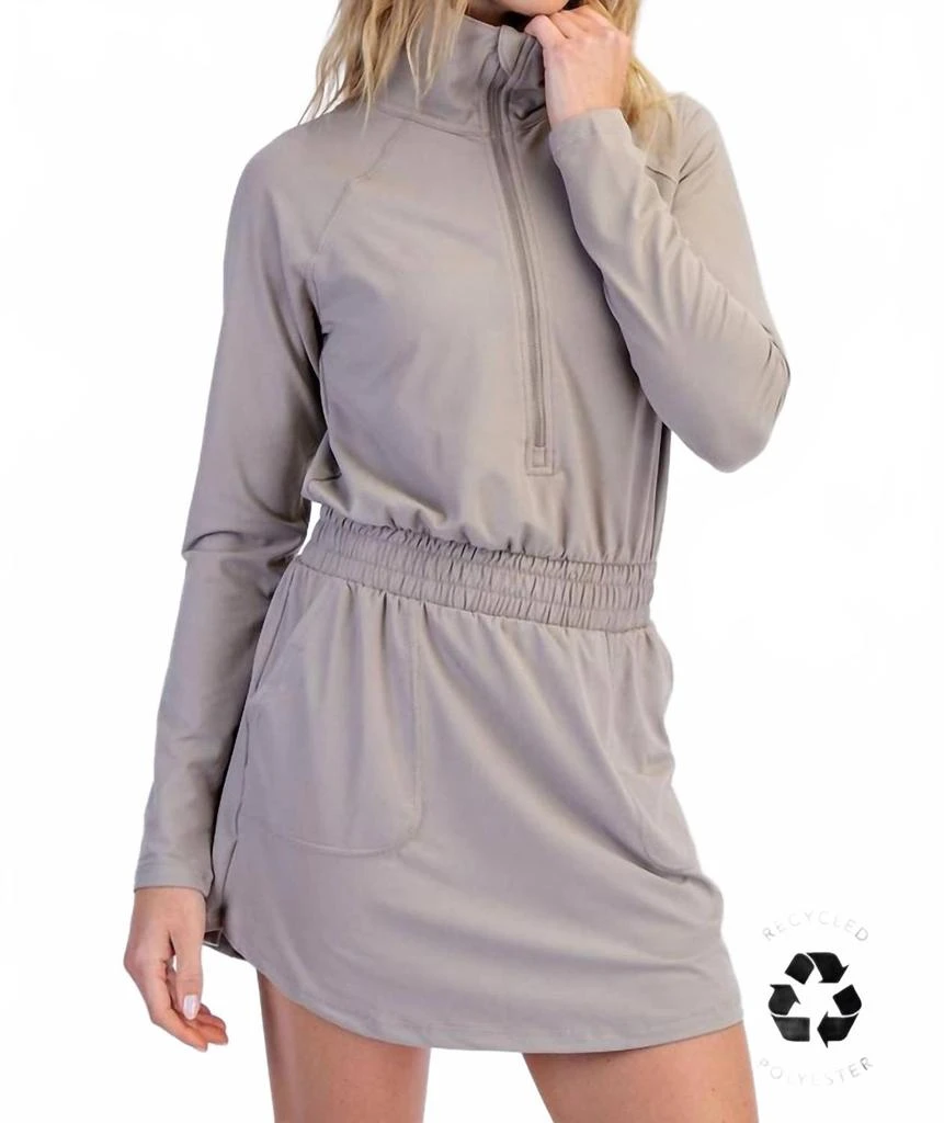 RAE MODE Butter Romper In Stone Taupe