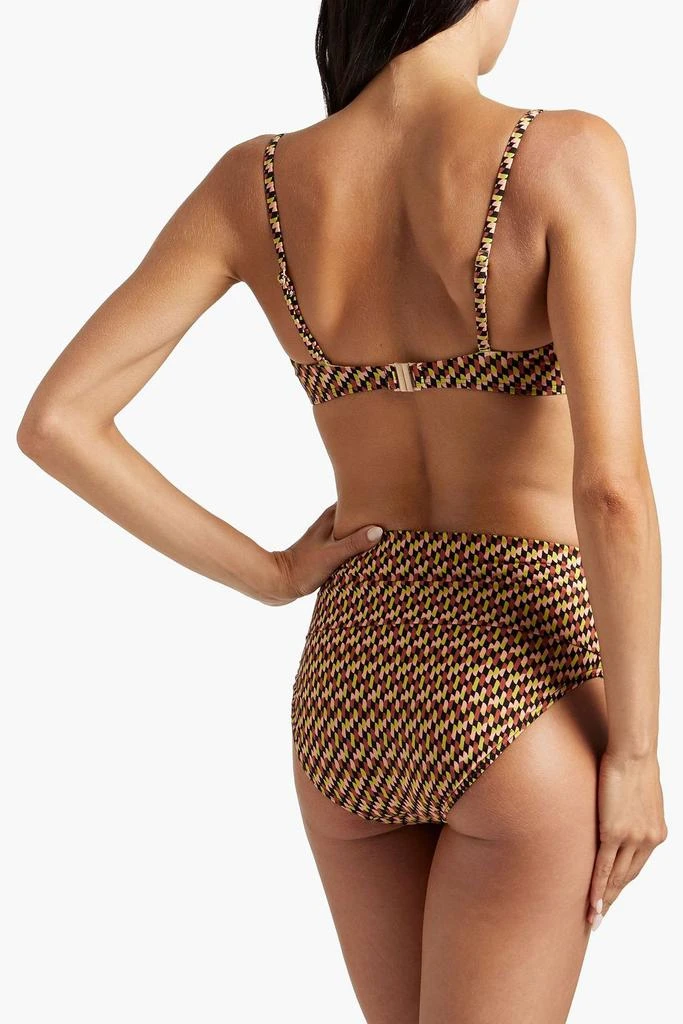 JETS AUSTRALIA by JESSIKA ALLEN Printed high-rise bikini briefs 3