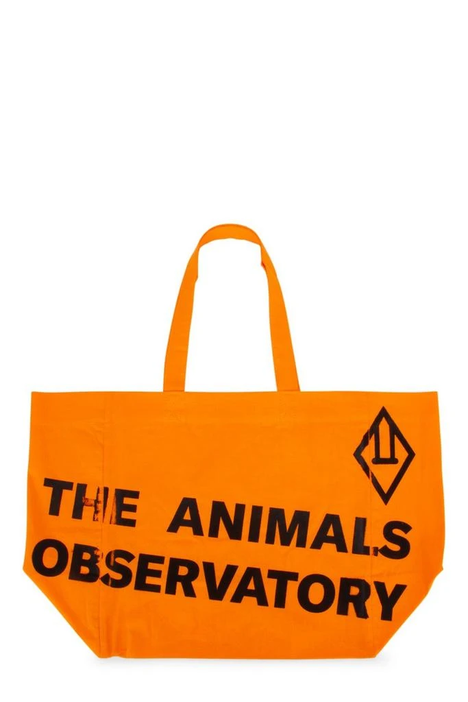 The Animals Observatory The Animals Observatory Logo-Printed Tote Bag 1