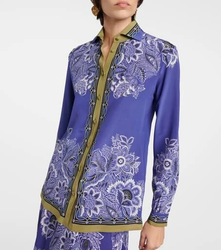 ETRO Printed silk shirt 4