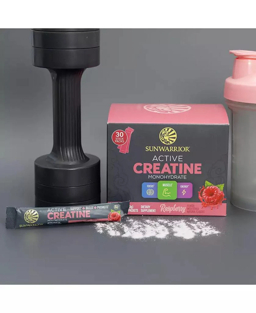 Sunwarrior US Active Creatine Raspberry 210g Pop Box (30 ct) 6