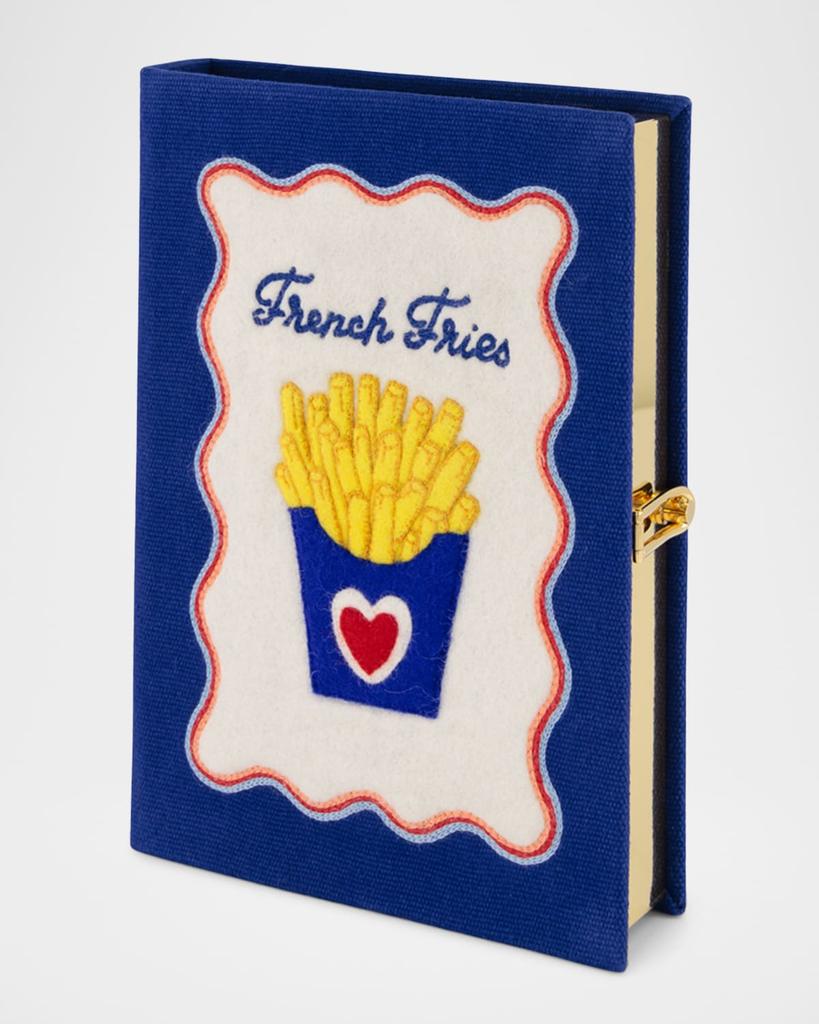 Olympia Le-Tan French Fries Book Clutch Bag