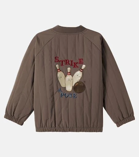 Konges Sløjd Juno embroidered bomber jacket 2