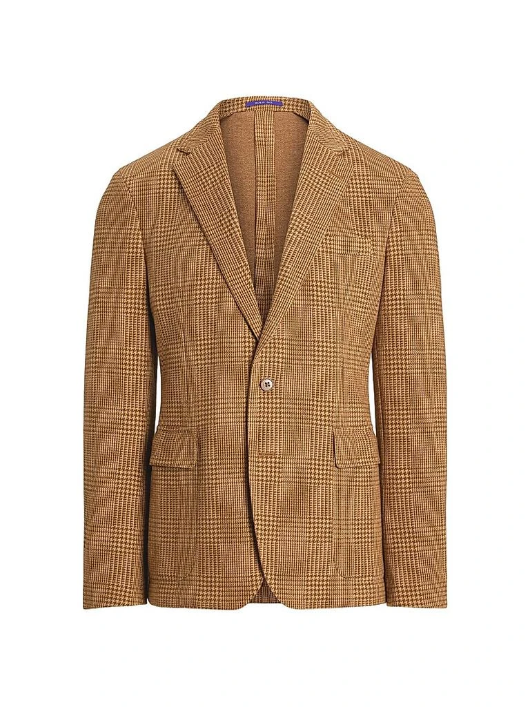 Ralph Lauren Hadley Hand-Tailored Plaid Jersey Jacket 1