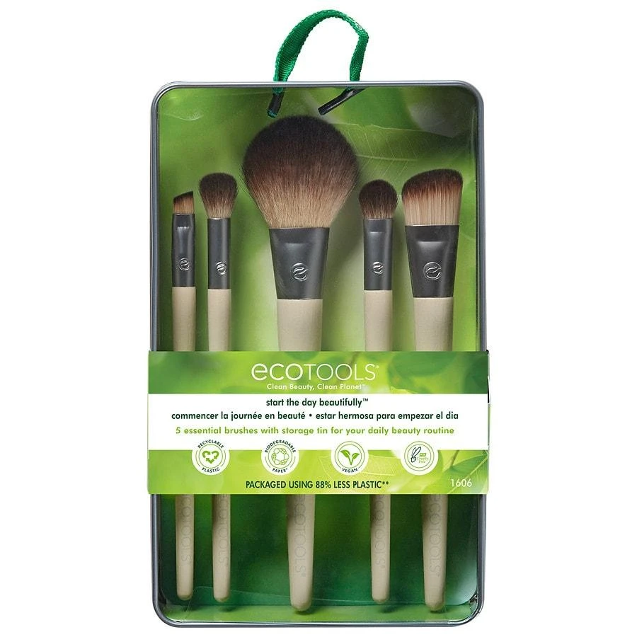 EcoTools Start The Day Beautiful Makeup Brush Kit 1