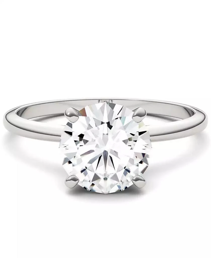 Charles & Colvard Moissanite Solitaire Ring (1 ct. t.w. DEW) in 14k White Gold 3