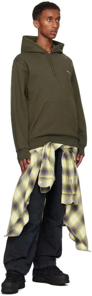 Carhartt WIP Black Cargo Bib Overalls 4