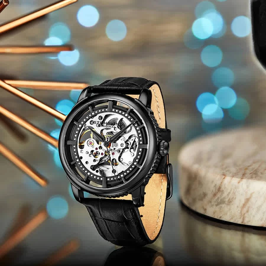 Stuhrling Original Legacy Automatic Black Dial Men's Watch M13632 3