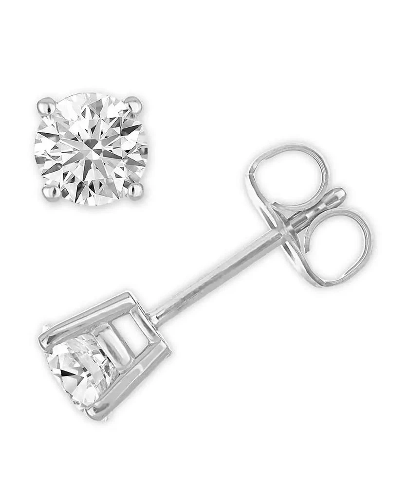 Macy
s Diamond Stud Earrings (1/2 ct. t.w.) in 14k White Gold
