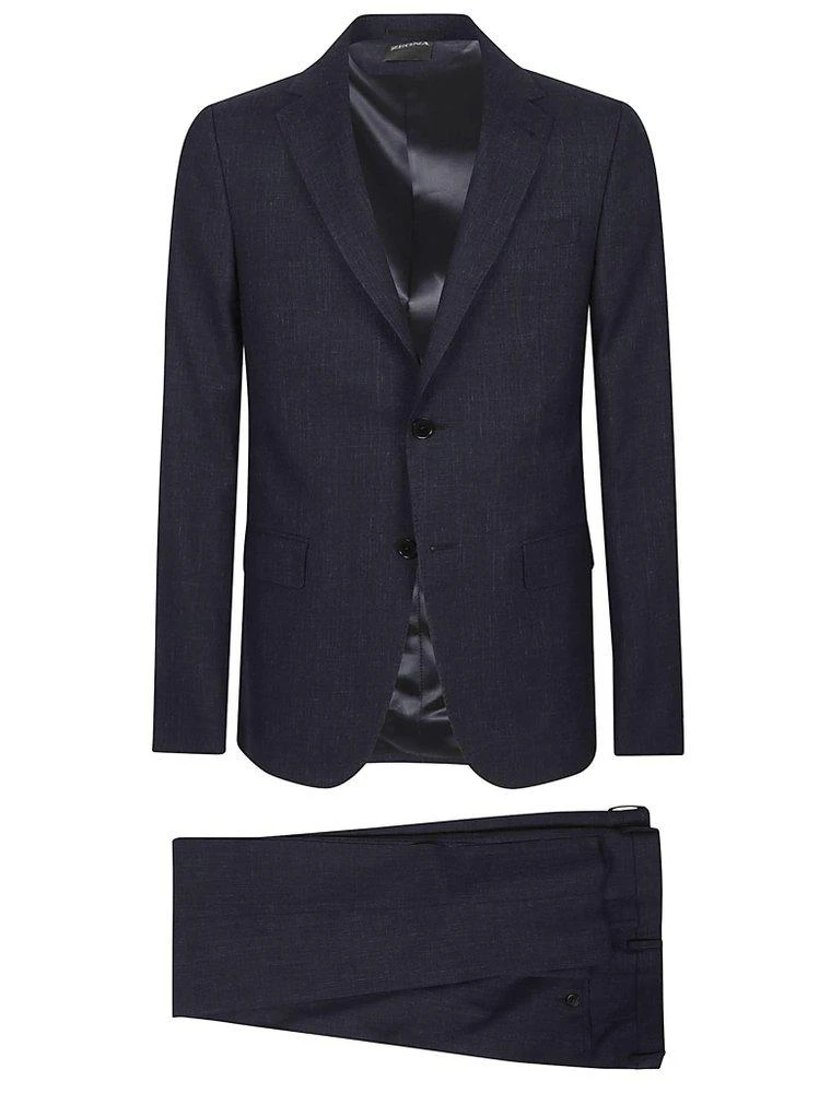 Zegna Zegna Single Breasted Two-Piece Tailored Suit