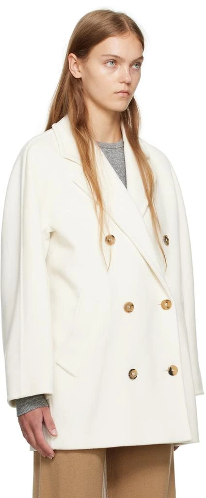 Max Mara White 101801 Icon Coat 2