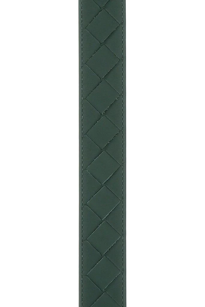 Bottega Veneta Bottle green leather belt 2