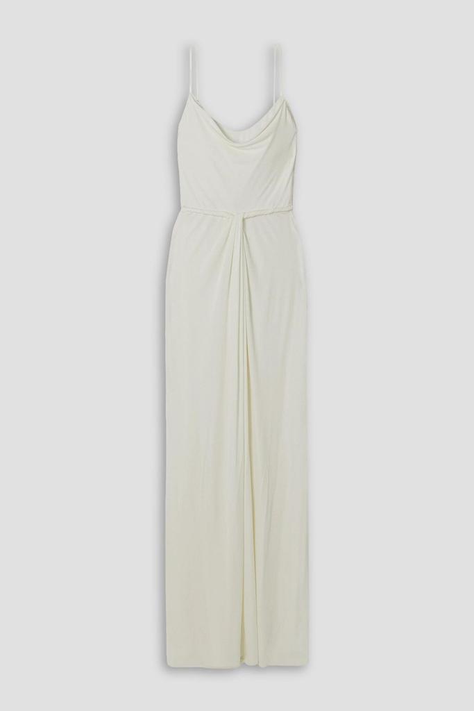 Jason Wu Draped stretch-jersey gown