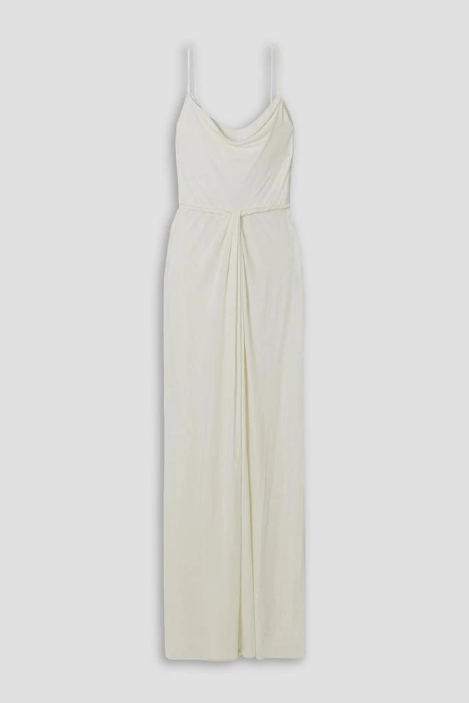 Jason Wu Draped stretch-jersey gown 1