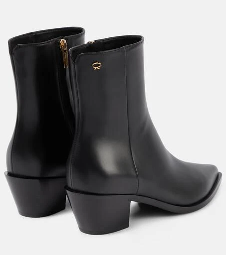 Gianvito Rossi Kinney leather ankle boots 3