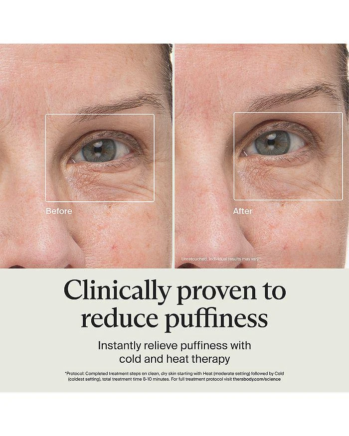 Therabody Theraface Depuffing Hot & Cold Therapy Skin Care Wand - Indigo 5