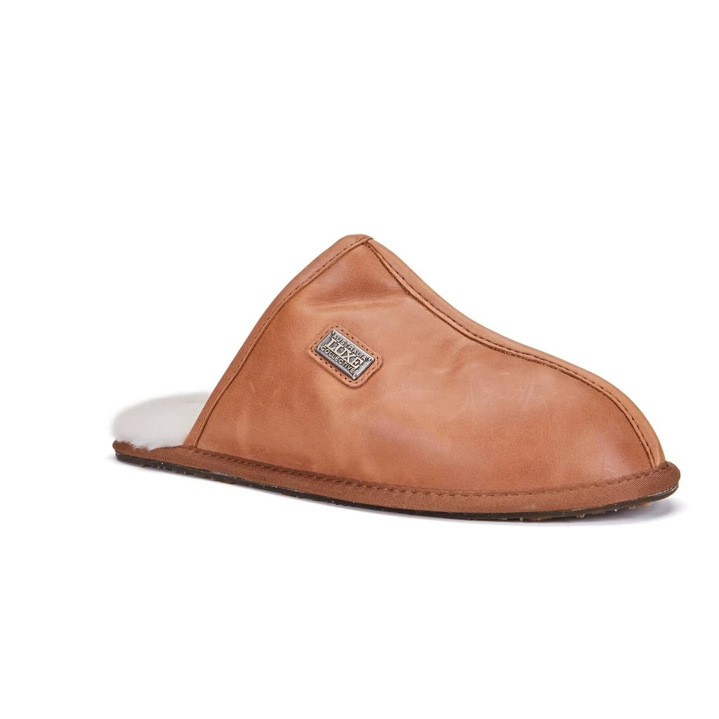Australia Luxe MENS CLOSED MULE LEATHER TAN 3