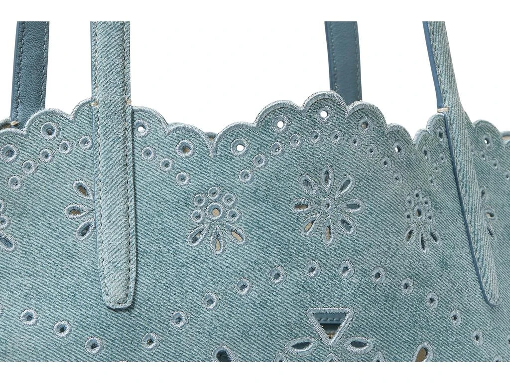 Kate Spade Do It All Spade Flower Perforated Denim Large Tote Bag 4