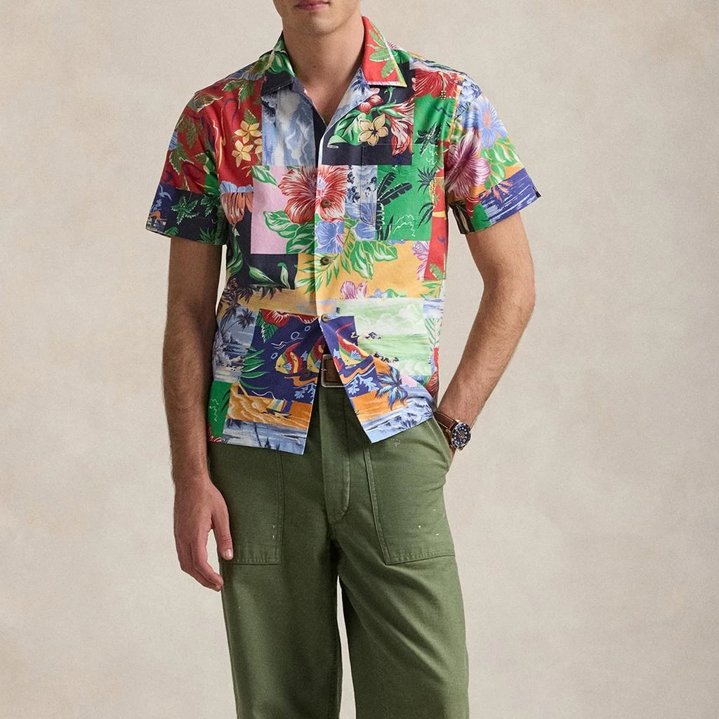 Ralph Lauren Polo Ralph Lauren Classic Fit Cotton-Poplin Oxford Short Sleeved Shirt 4
