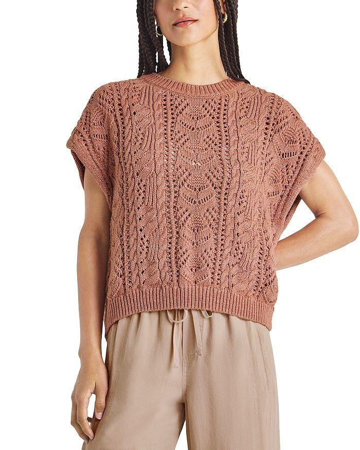 Splendid Darra Short Sleeve Sweater