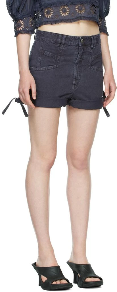 Isabel Marant Purple Naesqui Shorts 2