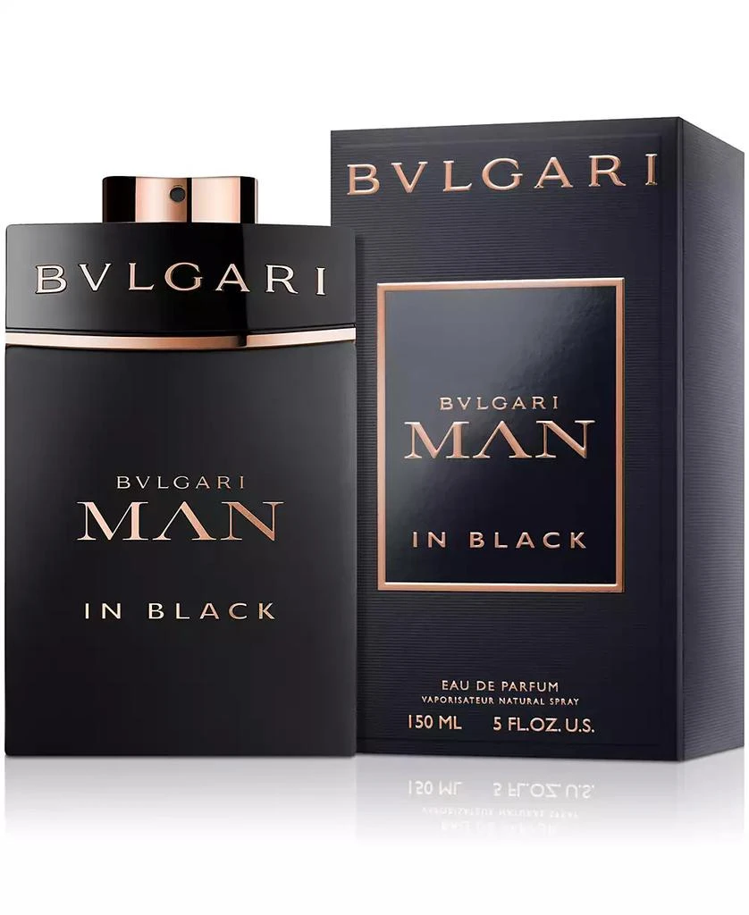 BVLGARI Men's Man In Black Eau de Parfum Spray, 5-oz. 2