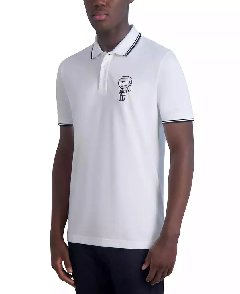 Karl Lagerfeld Paris Men's Karl Character Polo Shirt 3
