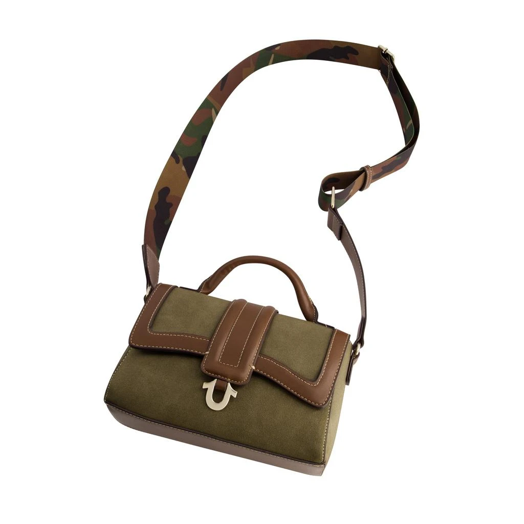 True Religion Mini Camo Strap Satchel 4