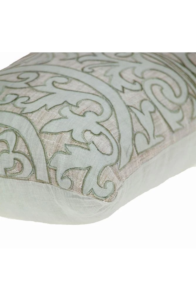Parkland Fleura Embroidered Throw Pillow 4